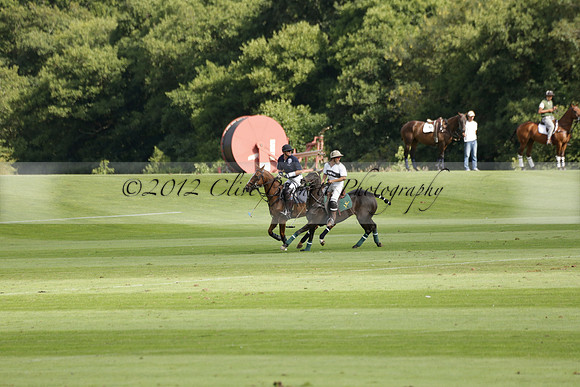 Pandas (white) v Home Farm (navy) in a Park House West Sussex Cup Polo match on Brooksfield at Cowdray Park Polo Club on Friday 30 August 2013. 2013.08.30 www.polopictures.co.uk