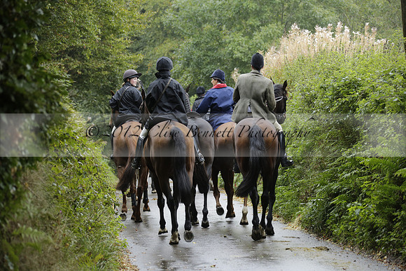 Devon & Somerset Stag Hounds meet at Liscombe on Saturday 12 October 2013 2013.10.12 www.polopictures.co.uk