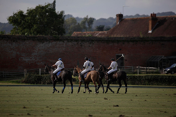 Summit v Combe Place in a West Sussex Cup polo match played on River at Cowdray Park Polo Club on Tuesday 21 August 2012