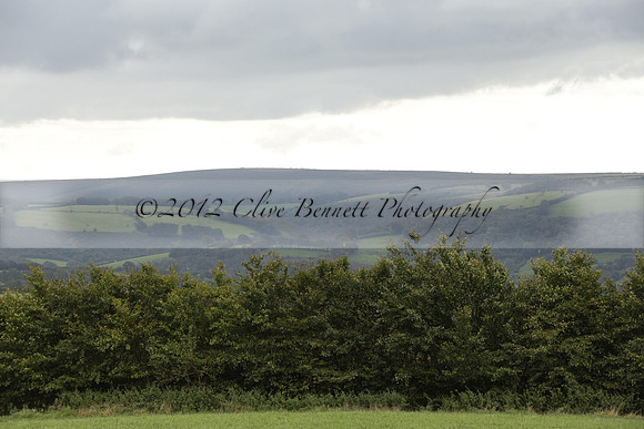 Devon & Somerset Stag Hounds meet at Hillhead Cross on Monday 14 October 2013. 2013.10.14 www.polopictures.co.uk