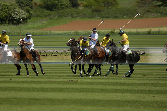 Maiz Dulce v Pluma Negra in a Jubilee 6 Goal Polo match 2013.05.27