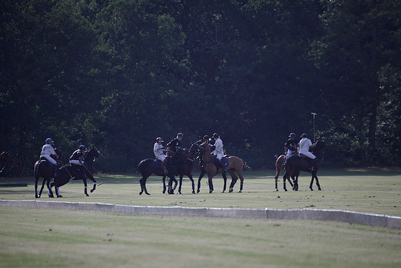 Summit v Combe Place in a West Sussex Cup polo match played on River at Cowdray Park Polo Club on Tuesday 21 August 2012