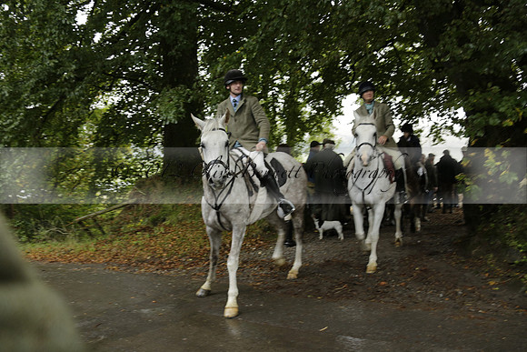 Devon & Somerset Stag Hounds meet at Liscombe on Saturday 12 October 2013 2013.10.12 www.polopictures.co.uk