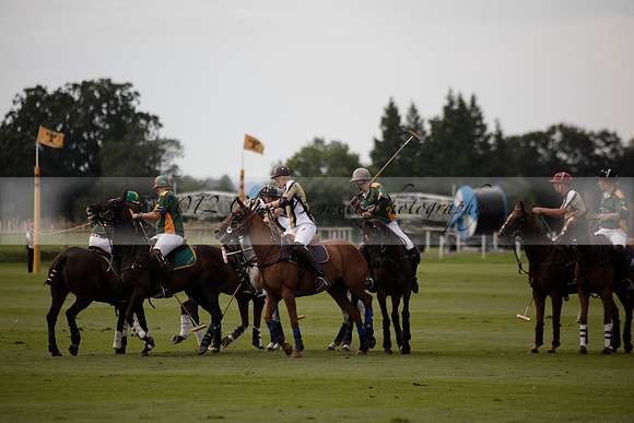 Maiz Dulce v Combe in a Brecknock Cup polo match played on Ambersham 2 at Cowdray Park Polo Club on Friday 17 August 2012