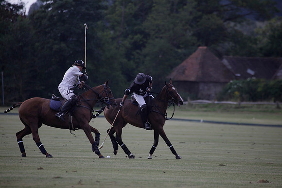 Summit v Combe Place in a West Sussex Cup polo match played on River at Cowdray Park Polo Club on Tuesday 21 August 2012