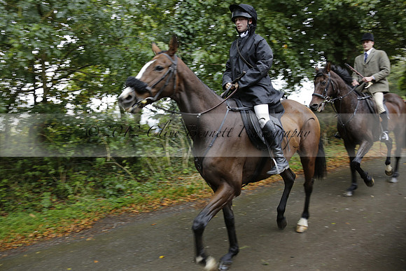Devon & Somerset Stag Hounds meet at Liscombe on Saturday 12 October 2013 2013.10.12 www.polopictures.co.uk