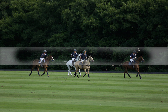 Pandas (white) v Home Farm (navy) in a Park House West Sussex Cup Polo match on Brooksfield at Cowdray Park Polo Club on Friday 30 August 2013. 2013.08.30 www.polopictures.co.uk
