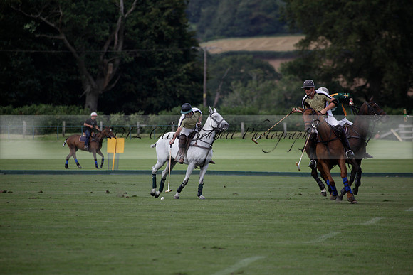 Maiz Dulce v Combe in a Brecknock Cup polo match played on Ambersham 2 at Cowdray Park Polo Club on Friday 17 August 2012