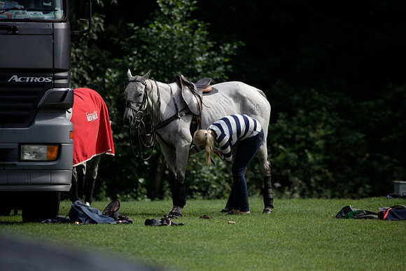 Montana v Maiz Dulce in the Uber 12 goal Final polo match played on Lawns 1 at Cowdray Park Polo Club on Sunday 26 August 2012