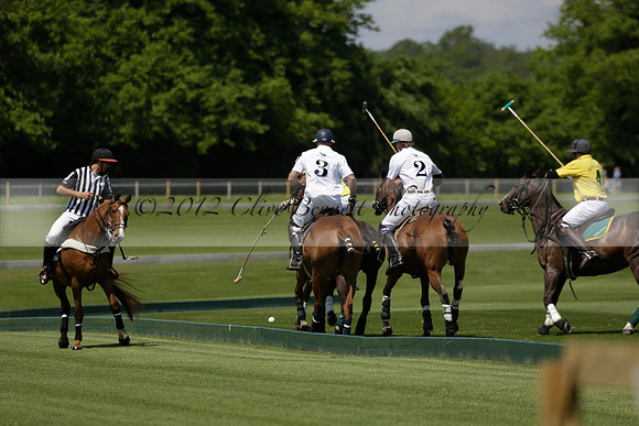 Maiz Dulce v Pluma Negra in a Jubilee 6 Goal Polo match 2013.05.27