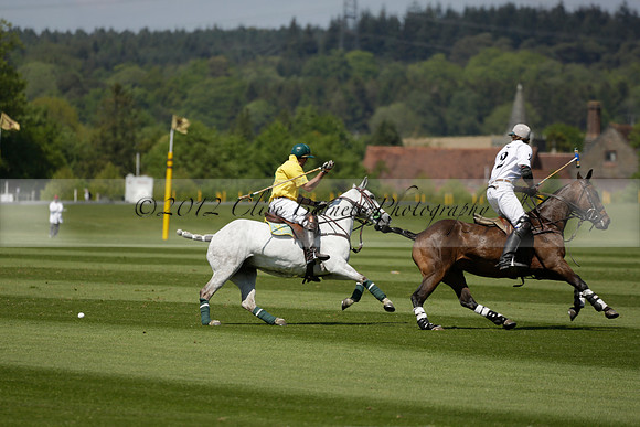 Maiz Dulce v Pluma Negra in a Jubilee 6 Goal Polo match 2013.05.27