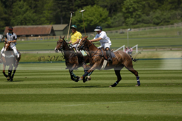 Maiz Dulce v Pluma Negra in a Jubilee 6 Goal Polo match 2013.05.27