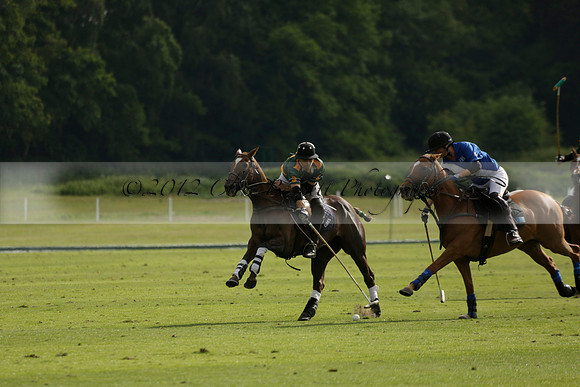 Maiz Dulce v Ghost Chilli in the Easebourne Cup final Polo match 2013.06.09
