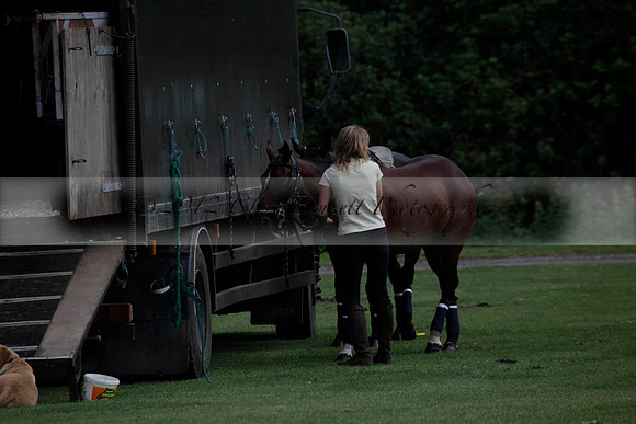 Ziani v Stonehurst Black in a West Sussex Cup polo match on Satu