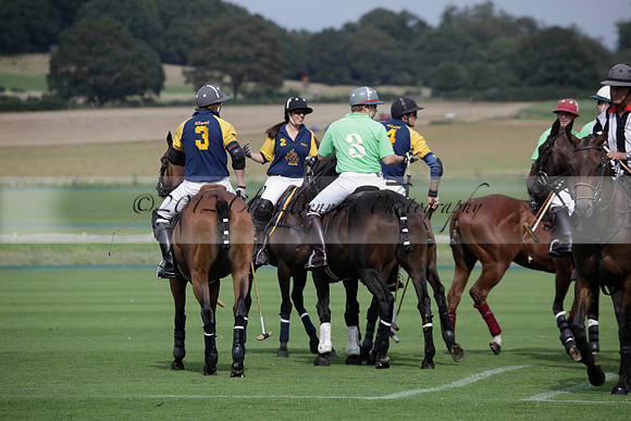 Ziani v Stonehurst Black in a West Sussex Cup polo match on Satu