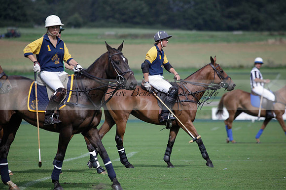 Ziani v Stonehurst Black in a West Sussex Cup polo match on Satu