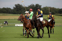 Ziani v Stonehurst Black in a West Sussex Cup polo match on Satu
