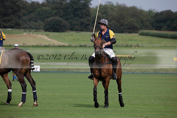 Ziani v Stonehurst Black in a West Sussex Cup polo match on Satu