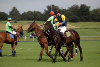 Ziani v Stonehurst Black in a West Sussex Cup polo match on Satu