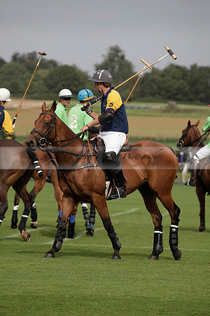 Ziani v Stonehurst Black in a West Sussex Cup polo match on Satu