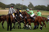 Ziani v Stonehurst Black in a West Sussex Cup polo match on Satu
