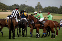 Ziani v Stonehurst Black in a West Sussex Cup polo match on Satu