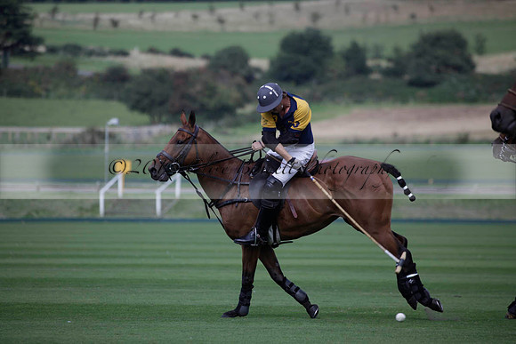 Ziani v Stonehurst Black in a West Sussex Cup polo match on Satu