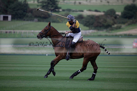Ziani v Stonehurst Black in a West Sussex Cup polo match on Satu