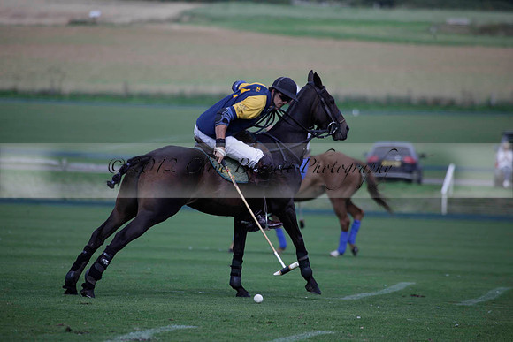Ziani v Stonehurst Black in a West Sussex Cup polo match on Satu