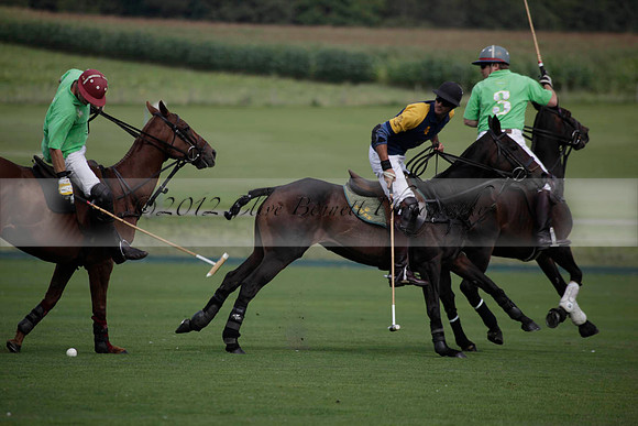 Ziani v Stonehurst Black in a West Sussex Cup polo match on Satu