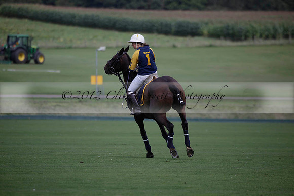 Ziani v Stonehurst Black in a West Sussex Cup polo match on Satu