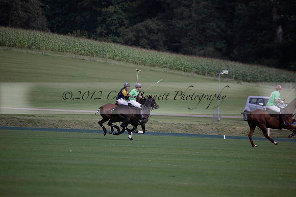 Ziani v Stonehurst Black in a West Sussex Cup polo match on Satu