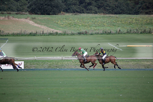 Ziani v Stonehurst Black in a West Sussex Cup polo match on Satu