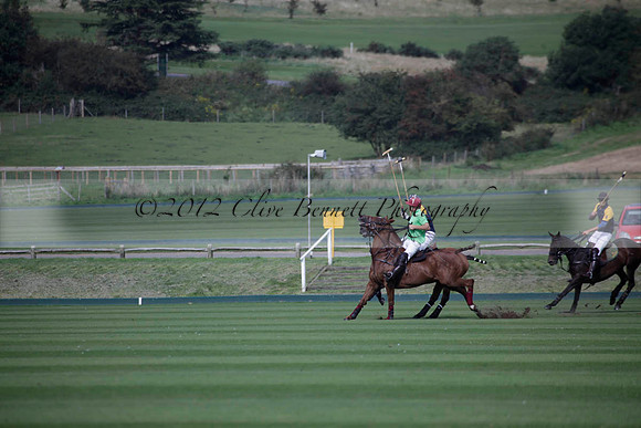 Ziani v Stonehurst Black in a West Sussex Cup polo match on Satu