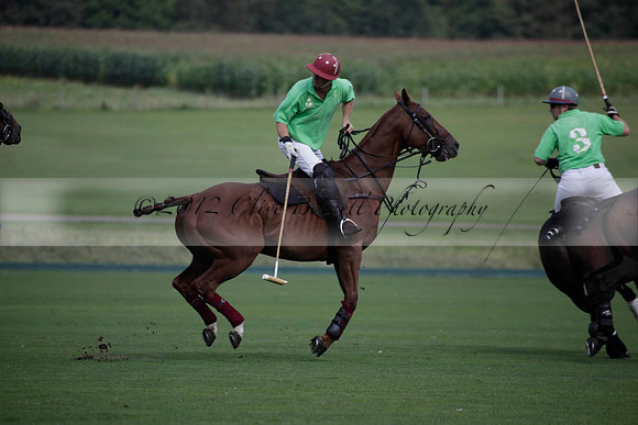Ziani v Stonehurst Black in a West Sussex Cup polo match on Satu