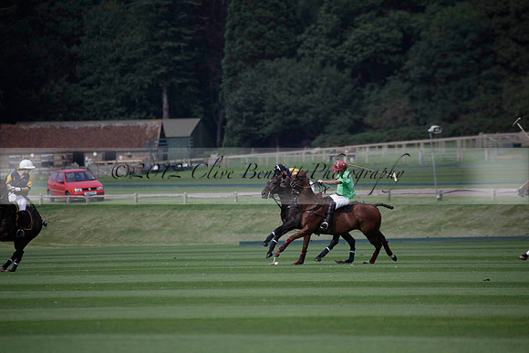 Ziani v Stonehurst Black in a West Sussex Cup polo match on Satu