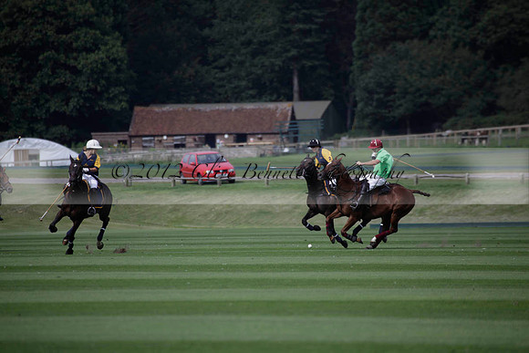 Ziani v Stonehurst Black in a West Sussex Cup polo match on Satu