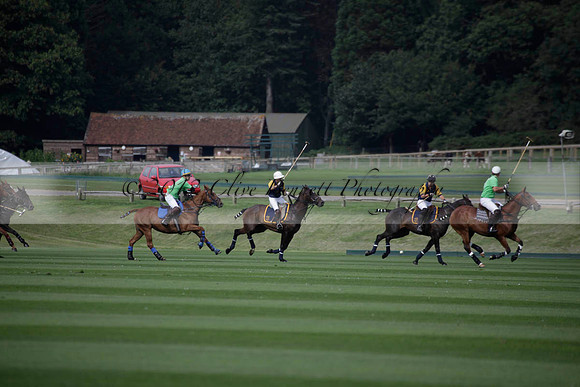 Ziani v Stonehurst Black in a West Sussex Cup polo match on Satu
