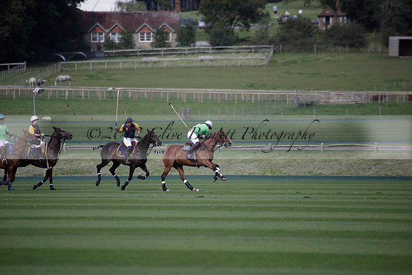 Ziani v Stonehurst Black in a West Sussex Cup polo match on Satu