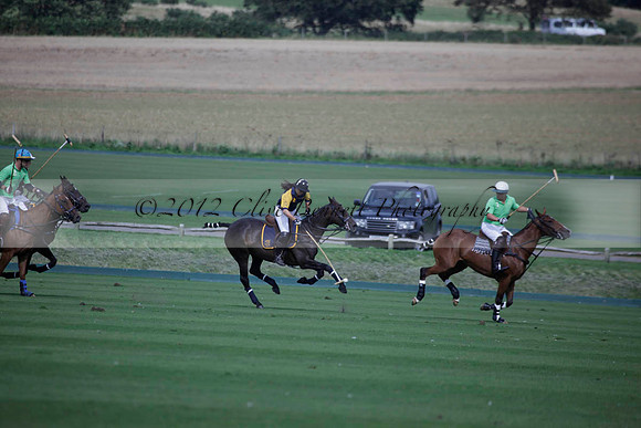 Ziani v Stonehurst Black in a West Sussex Cup polo match on Satu