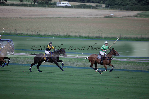 Ziani v Stonehurst Black in a West Sussex Cup polo match on Satu