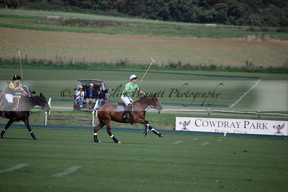 Ziani v Stonehurst Black in a West Sussex Cup polo match on Satu