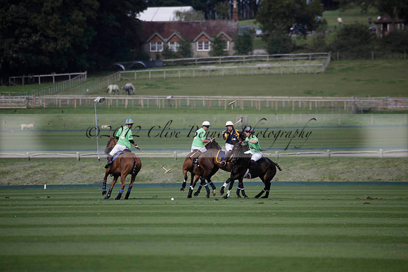 Ziani v Stonehurst Black in a West Sussex Cup polo match on Satu