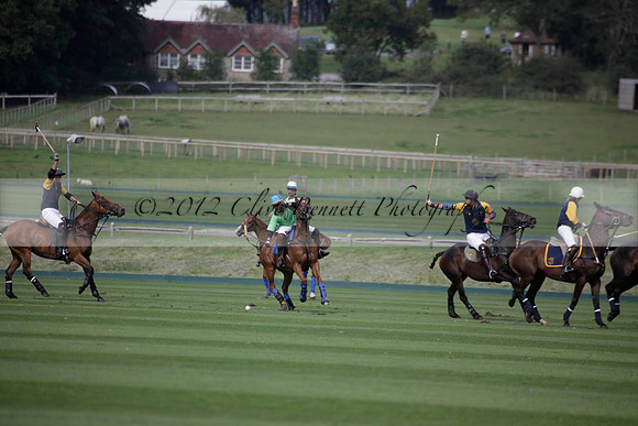 Ziani v Stonehurst Black in a West Sussex Cup polo match on Satu