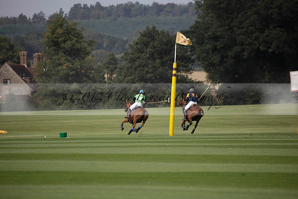Ziani v Stonehurst Black in a West Sussex Cup polo match on Satu