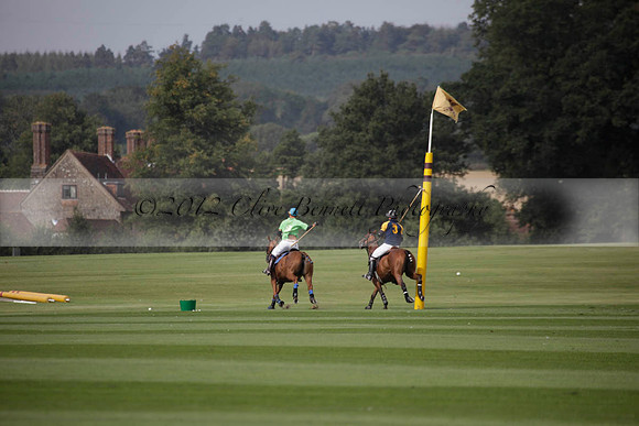Ziani v Stonehurst Black in a West Sussex Cup polo match on Satu