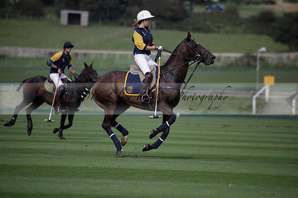 Ziani v Stonehurst Black in a West Sussex Cup polo match on Satu