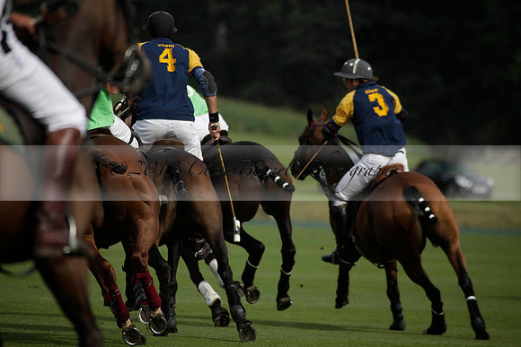 Ziani v Stonehurst Black in a West Sussex Cup polo match on Satu
