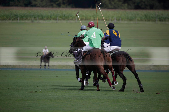 Ziani v Stonehurst Black in a West Sussex Cup polo match on Satu