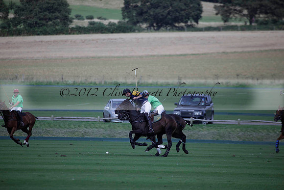Ziani v Stonehurst Black in a West Sussex Cup polo match on Satu